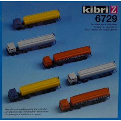Kibri 6729 : Tankvrachtwagens